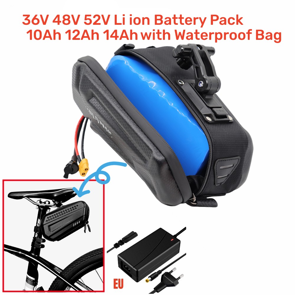 60V 52V 48V 36V Waterproof  Ba - 60V 50Ah Electric Scooter Battery review and price