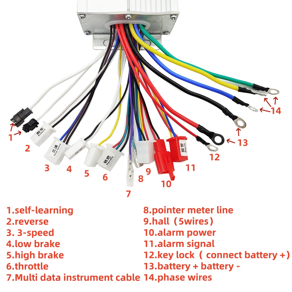 500W Electric Bicycle Motor Co - Kelly Kls7230S Controller review and price