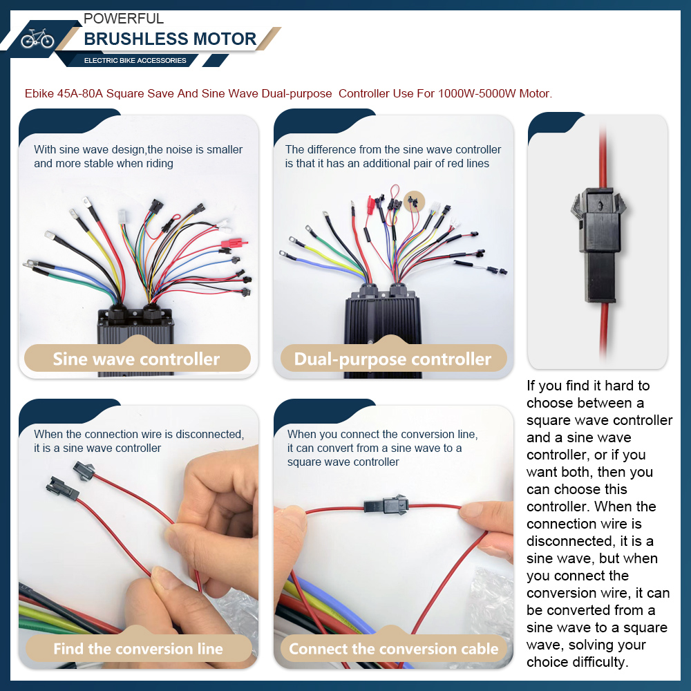 48V-72V 100A Brushless Motor C - 72V 100A Sabvoton Controller review and price