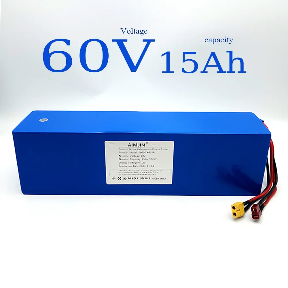 60V 15Ah battery 16S4P 15000mA - 60V 50Ah Electric Scooter Battery review and price